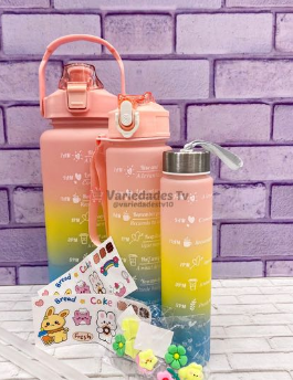 Miniatura 3 de Termo Motivacional Trio Mate